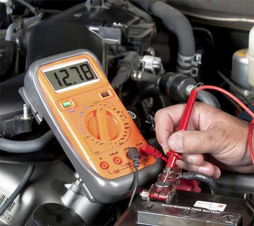 بررسی سلامت باطری بعد از نصب در محل در رشت